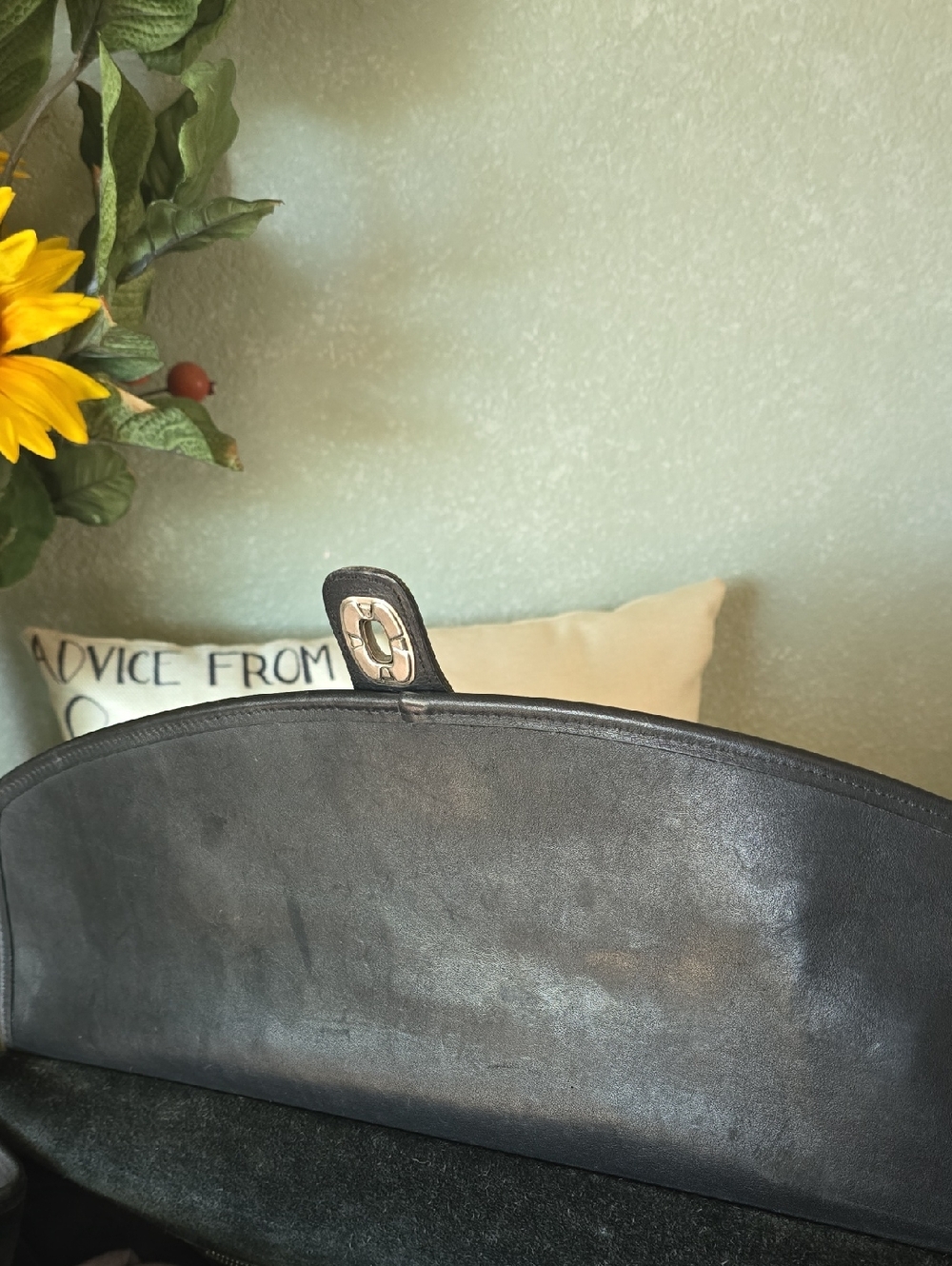 Vintage Coach Beekman Classic Black Leather Briefcase and Adj Long Strap - Picture 14 of 17